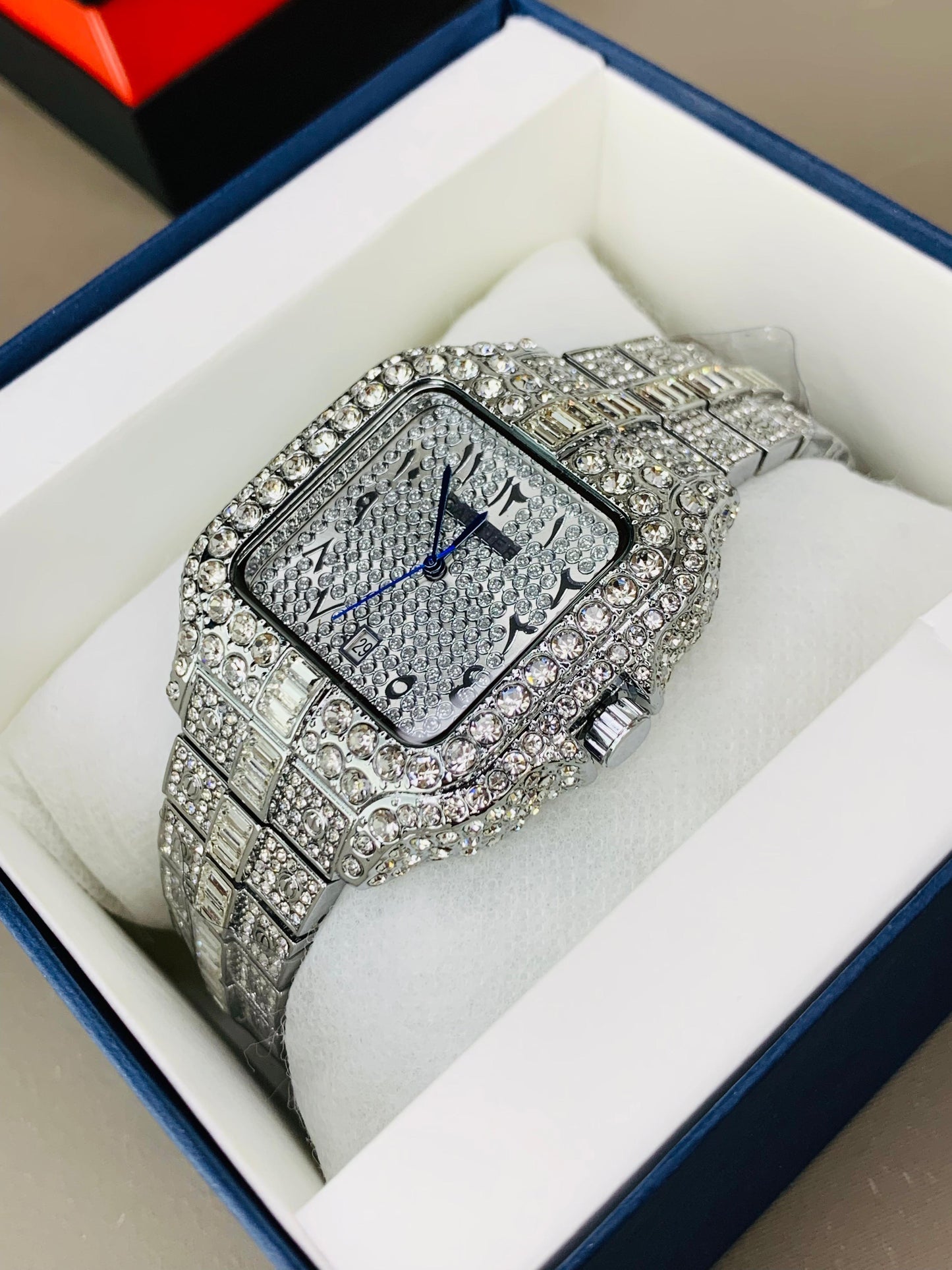 Cartier Arabic Dial Full Stone (UNISEX)