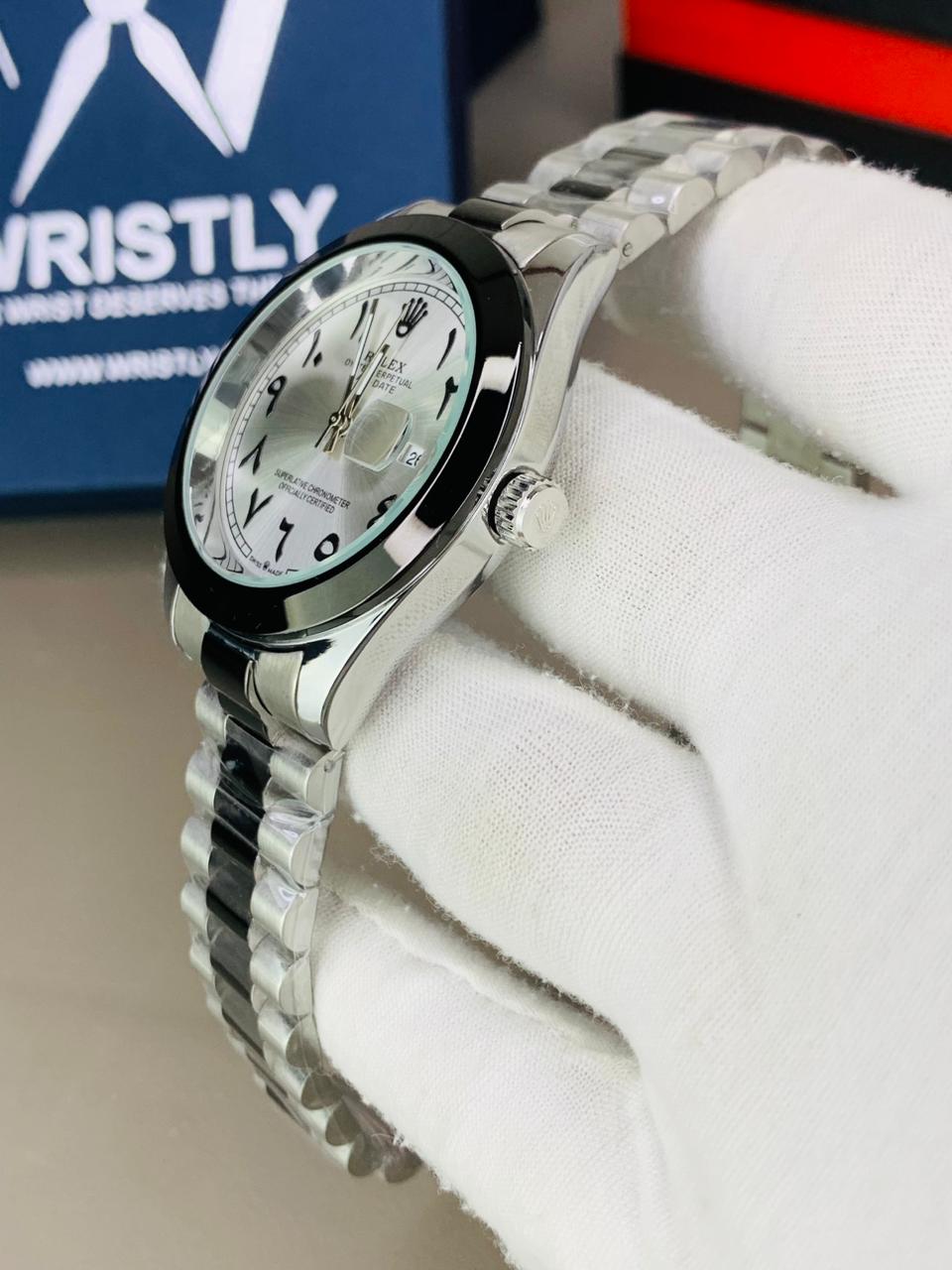 RLX Arabic Datejust – Two Tone