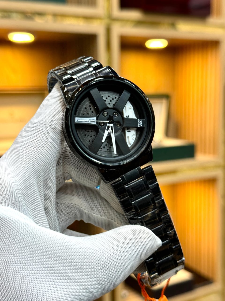 Wheels Rolling Creative Watch