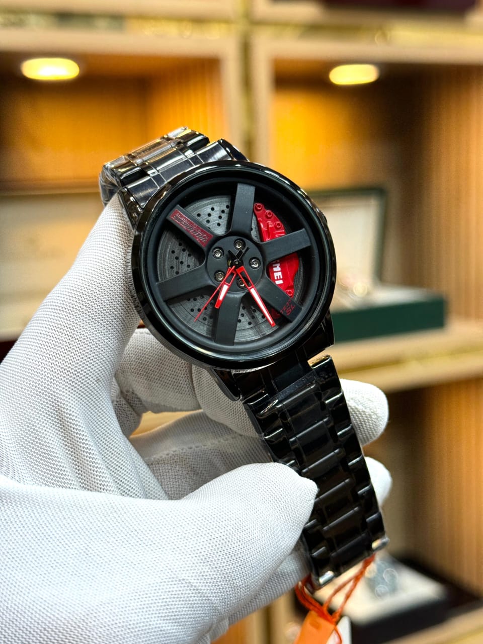 Wheels Rolling Creative Watch