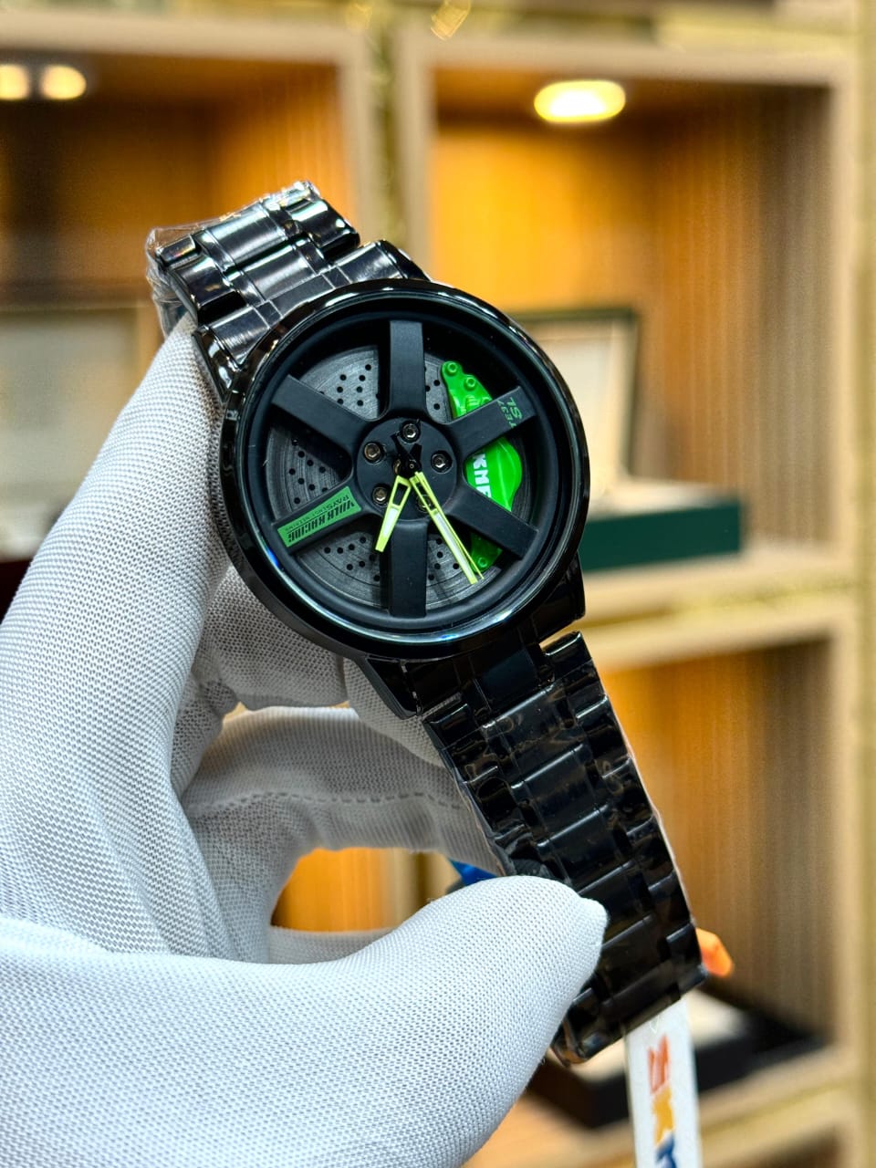 Wheels Rolling Creative Watch