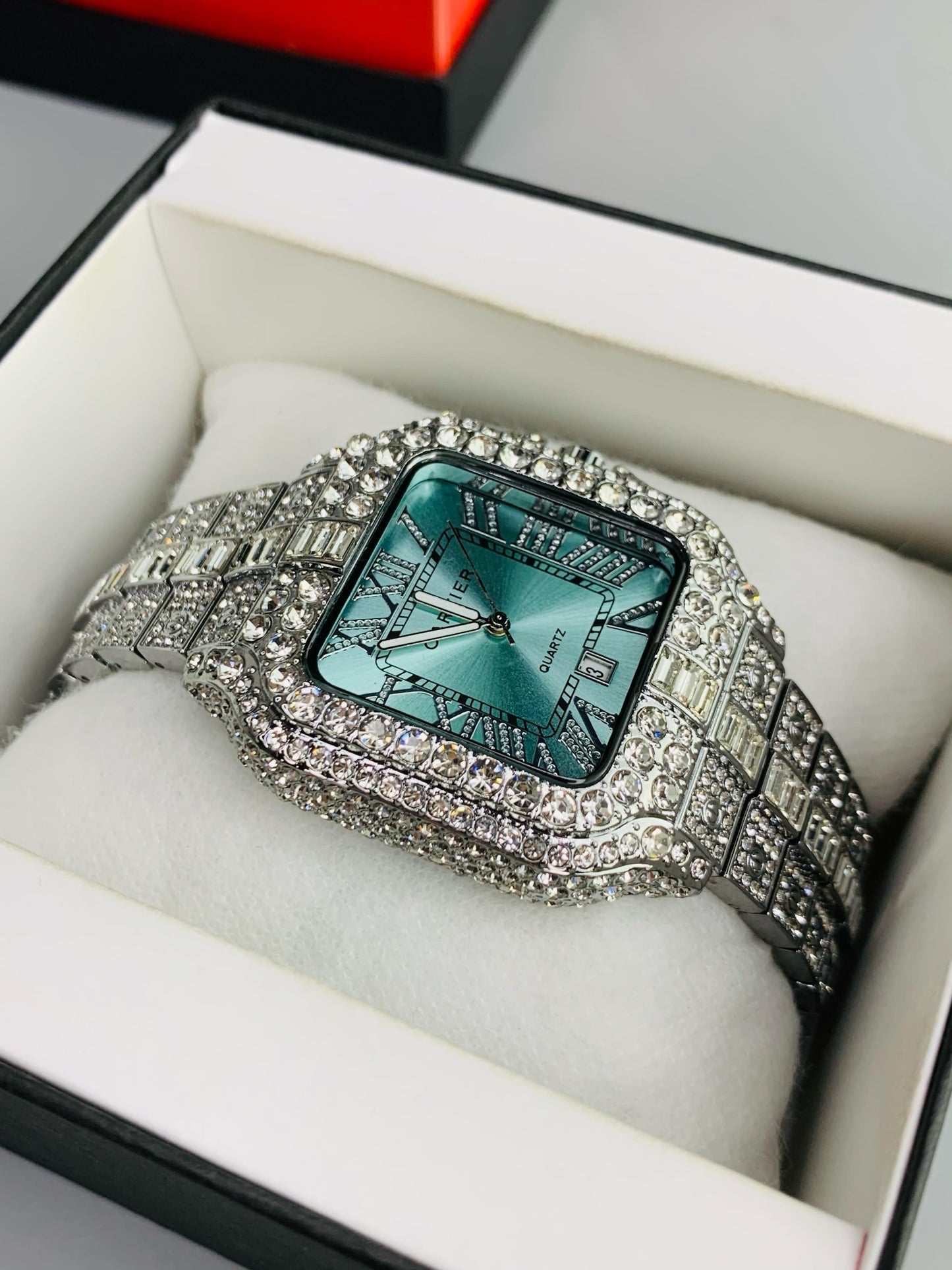 Cartier Silver Full Stone (UNISEX)