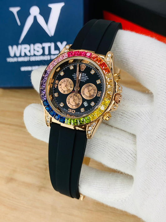 RLX DAYTONA RAINBOW STONE