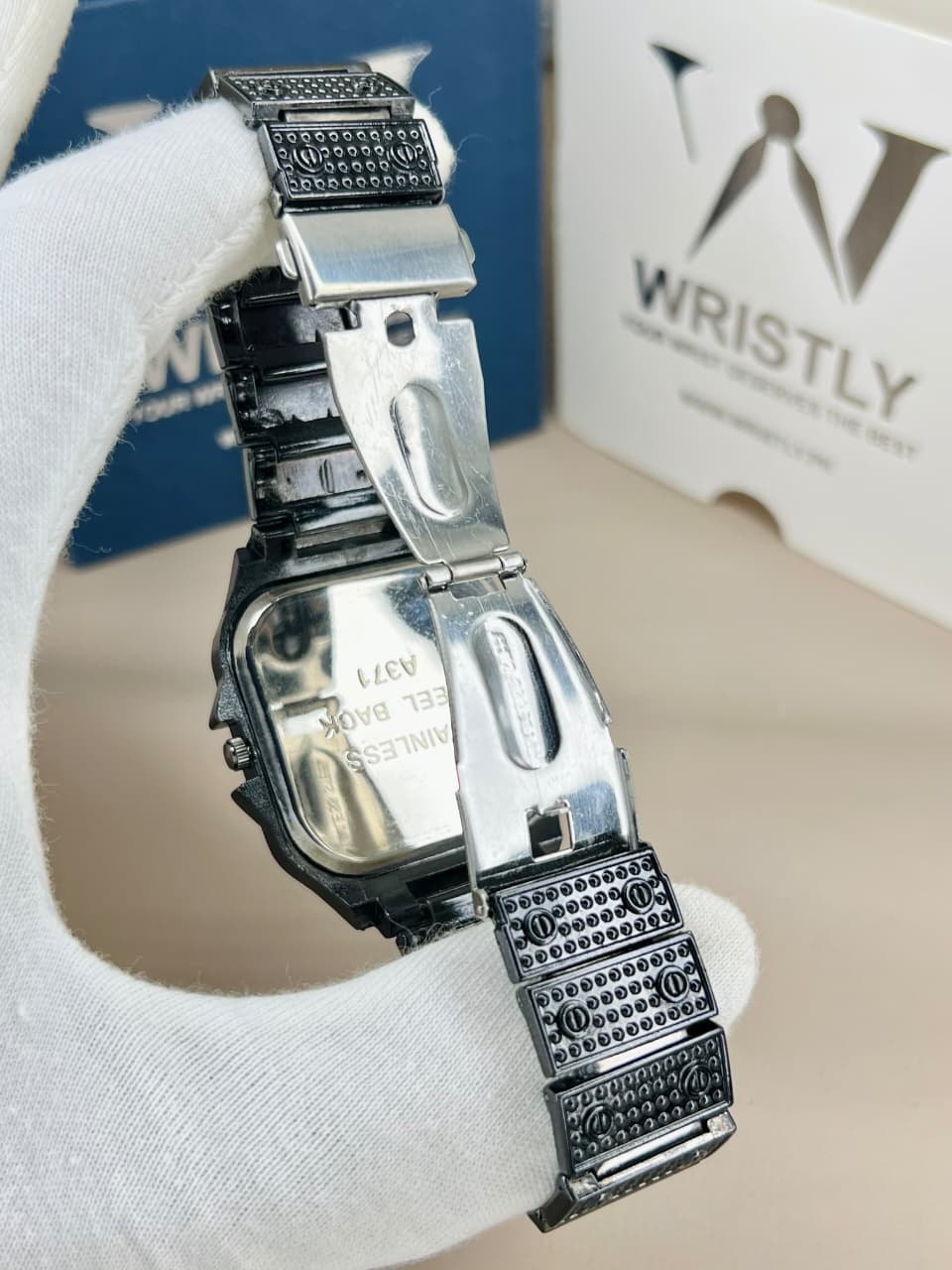 IK Cartier Stone Chain Watch