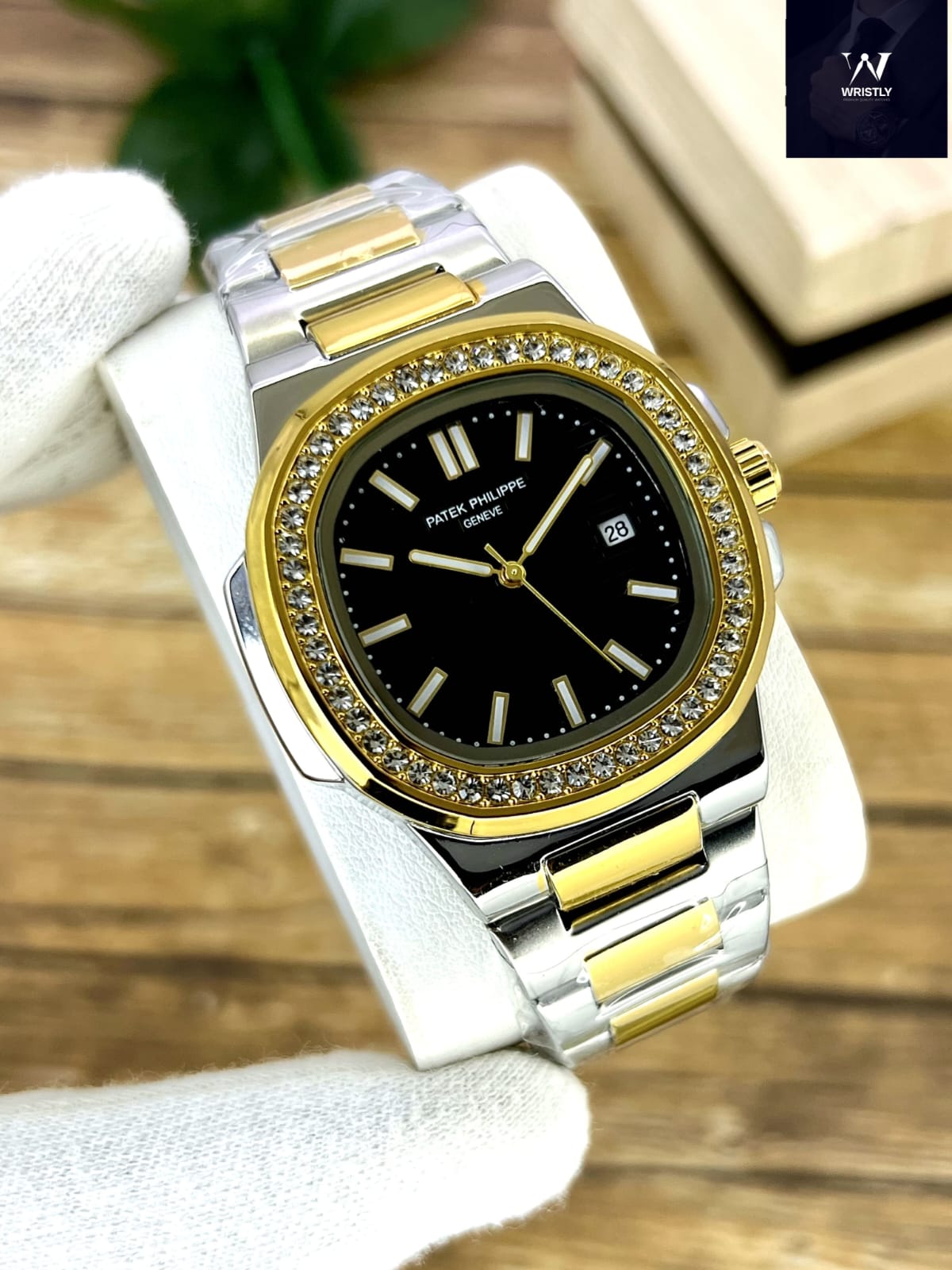 PATEK PHILIPPE GENEVE STONE