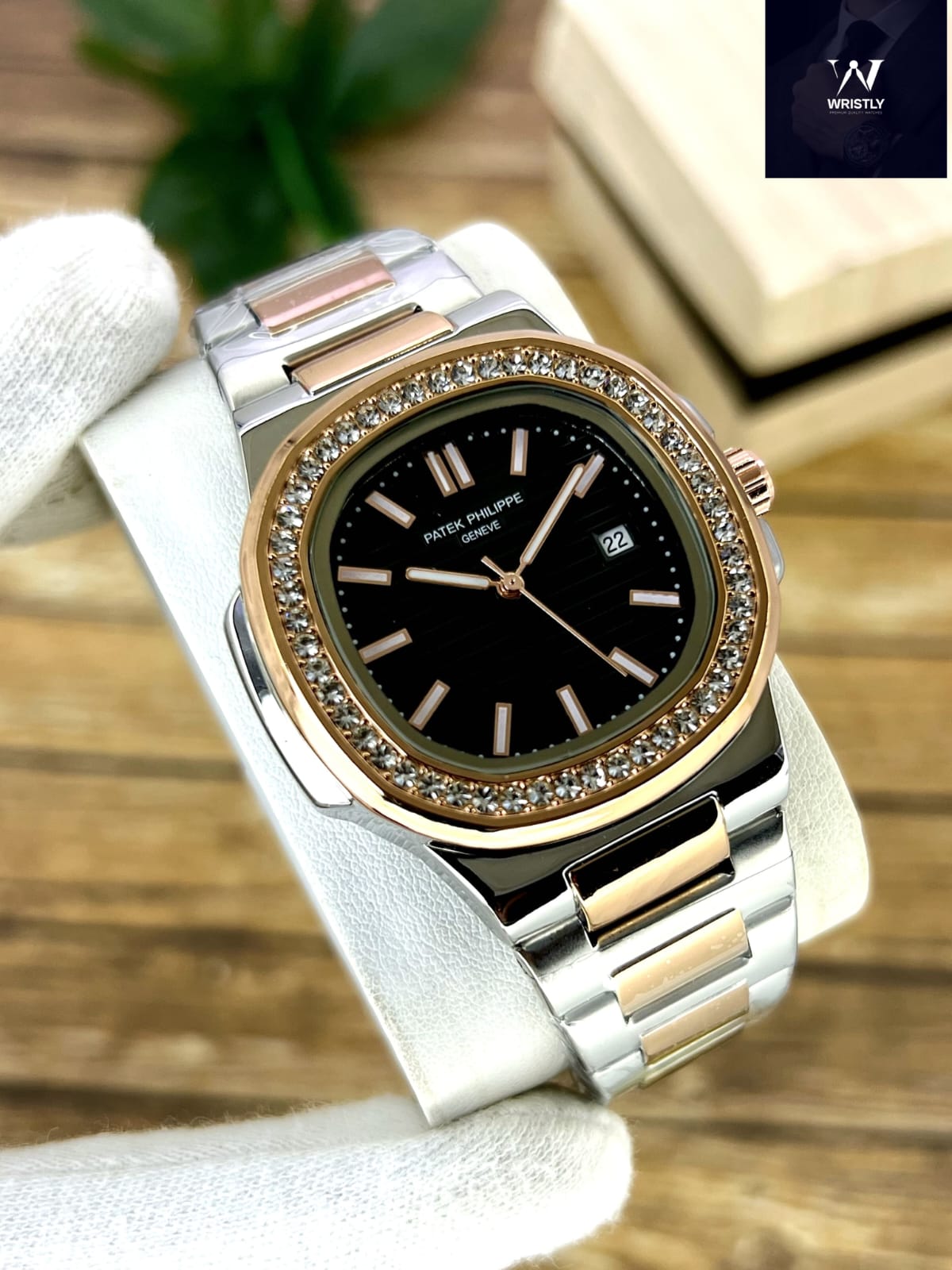 PATEK PHILIPPE GENEVE STONE