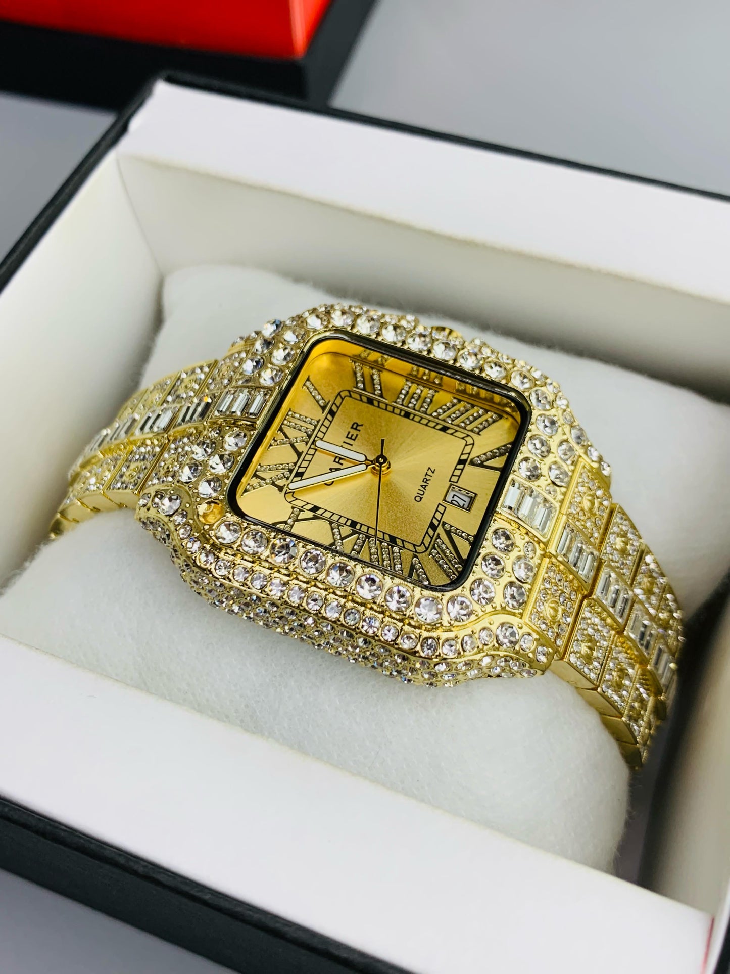 Cartier Golden Full Stone (UNISEX)