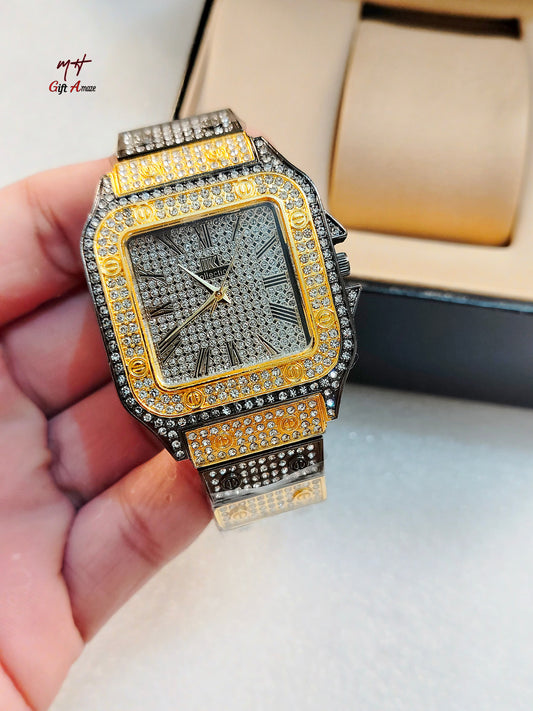 IK Cartier Stone Chain Watch