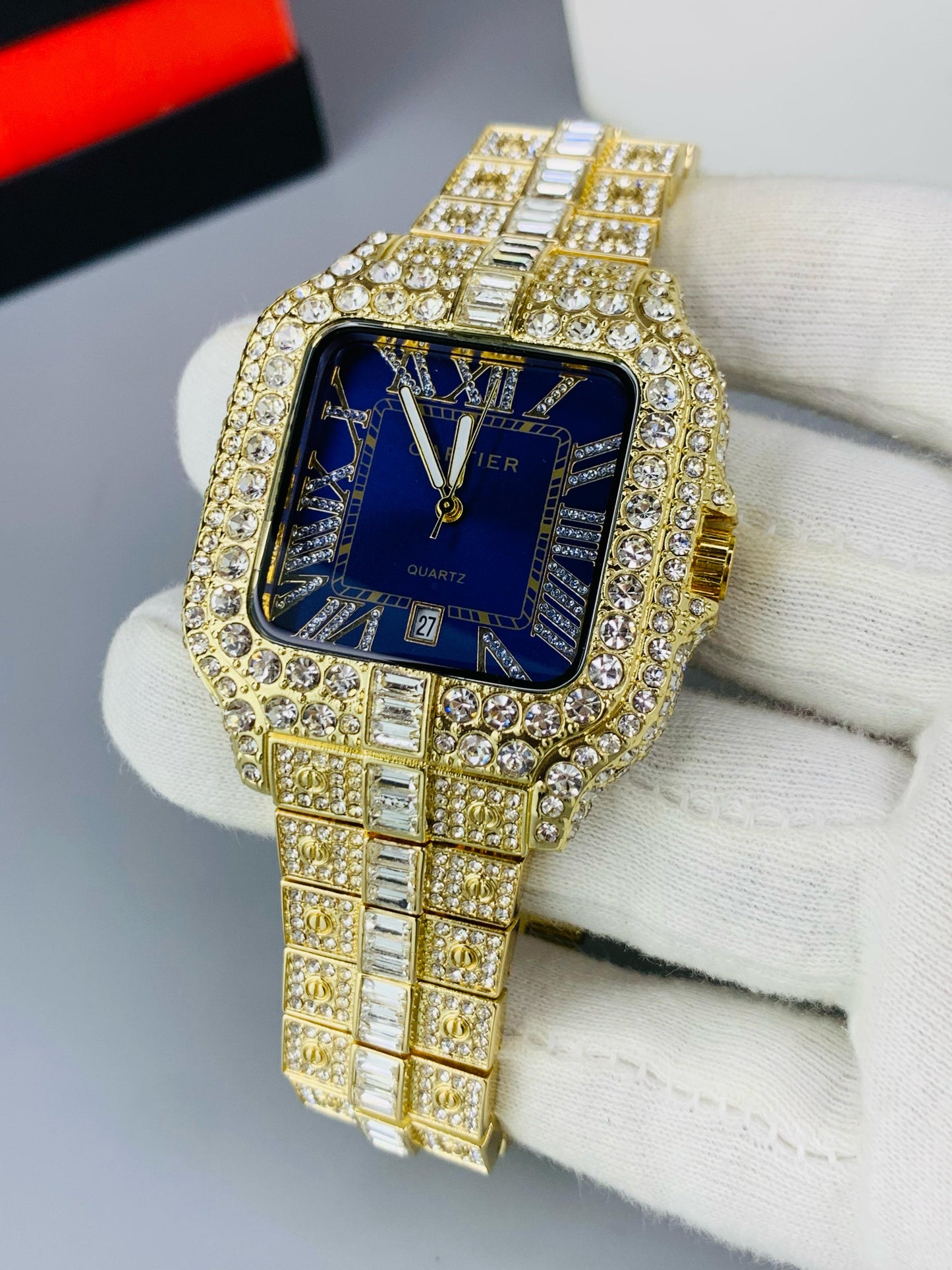 Cartier Golden Full Stone (UNISEX)