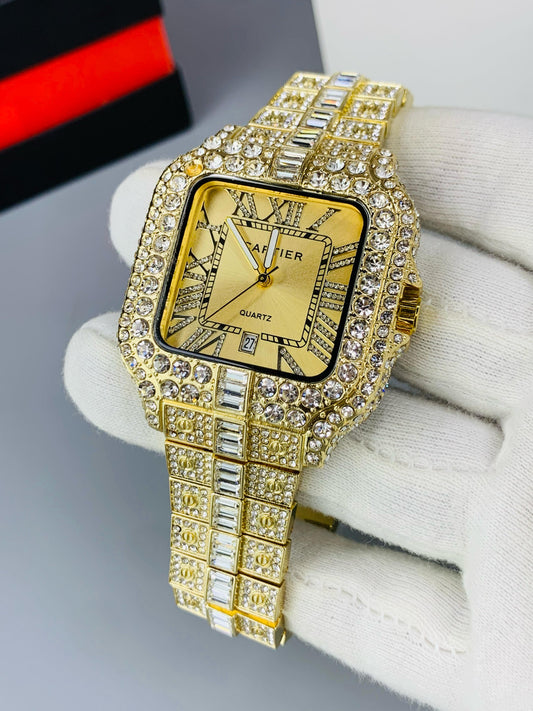 Cartier Golden Full Stone (UNISEX)
