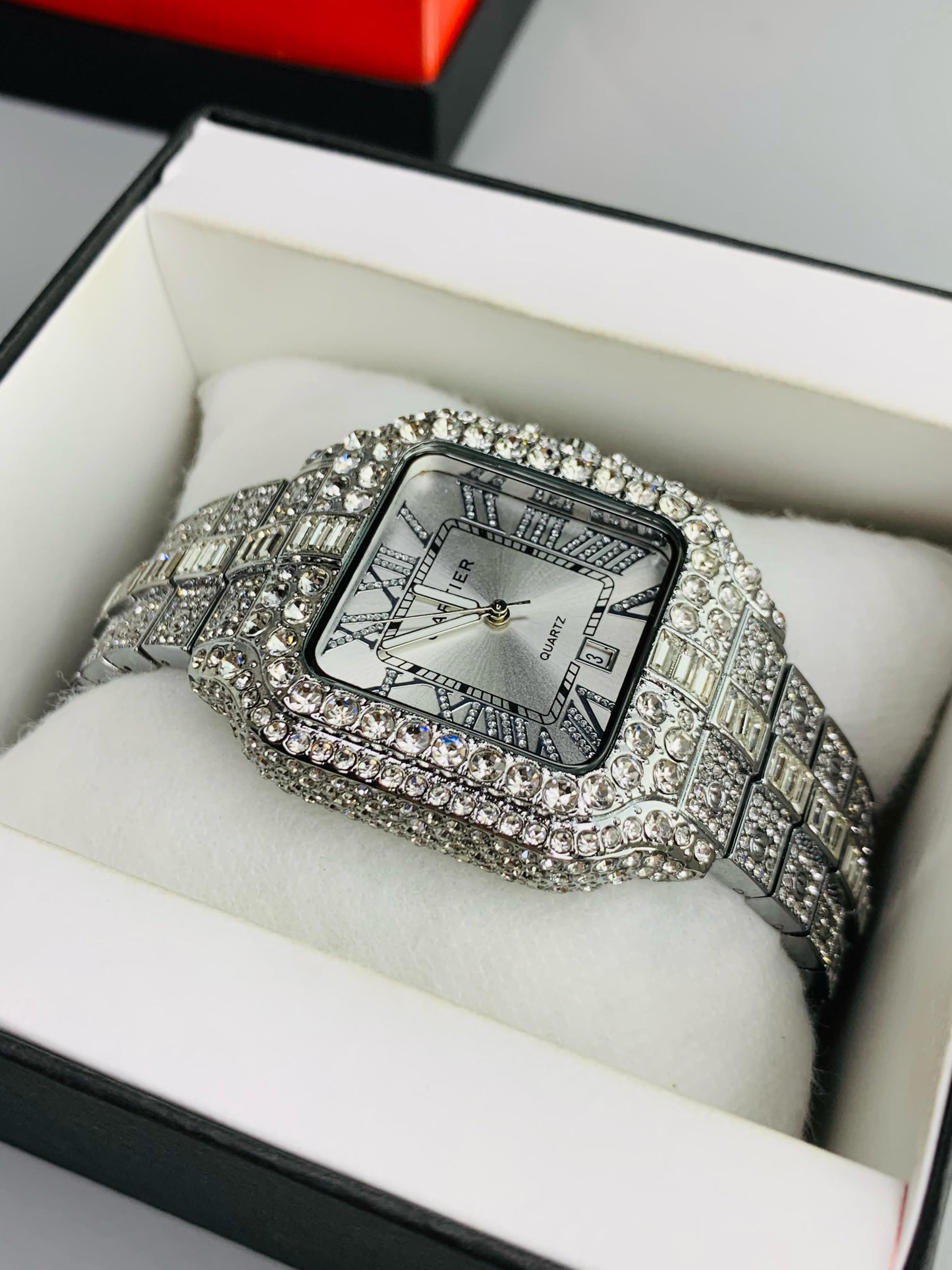 Cartier Silver Full Stone (UNISEX)