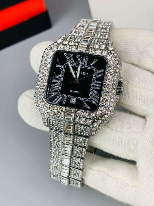 Cartier Silver Full Stone (UNISEX)