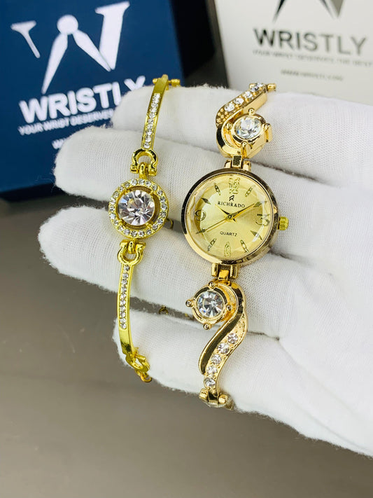 Richrado Ladies Jewellery Watch + Bracelet